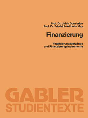 cover image of Finanzierung